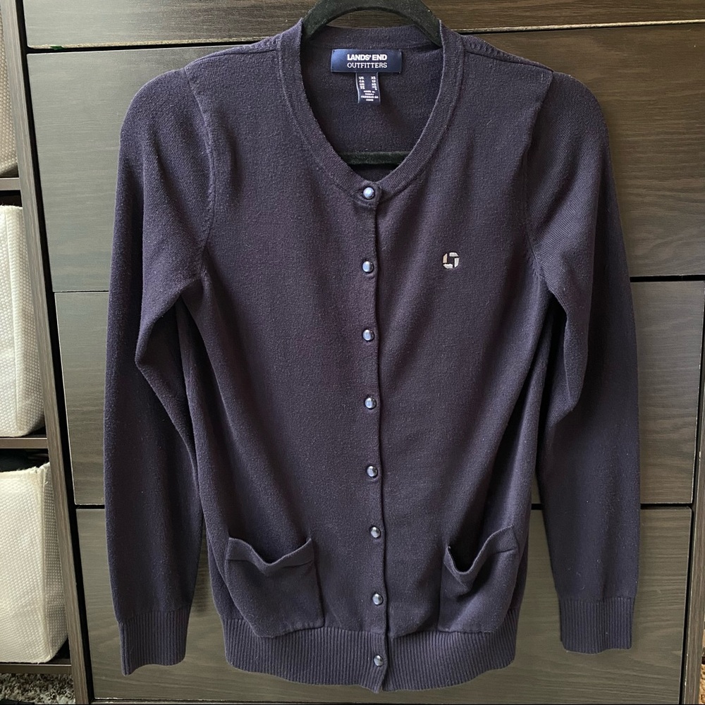 Chase Bank cardigan sweater